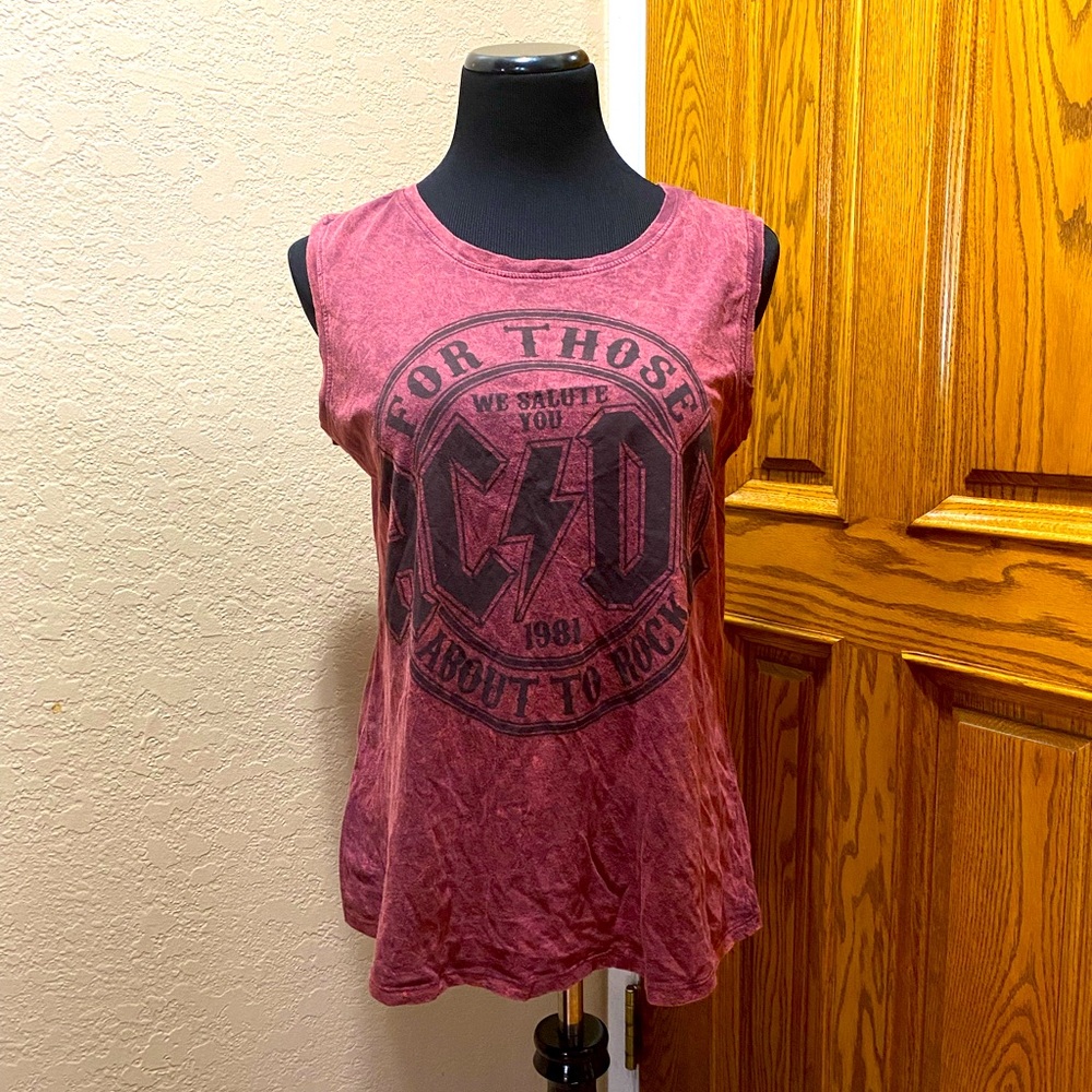 AC/DC Women’s Muscle Tank